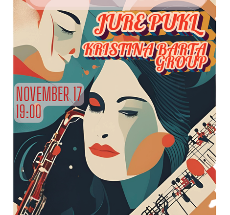 Concert: Kristina Barta Quartet feat. Jure Pukl and Petra Brabencová